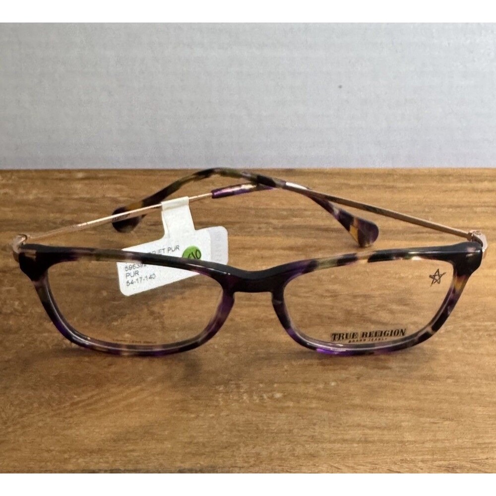 True Religion Harriet PUR Purple Eyeglass Frames 54 17 140
